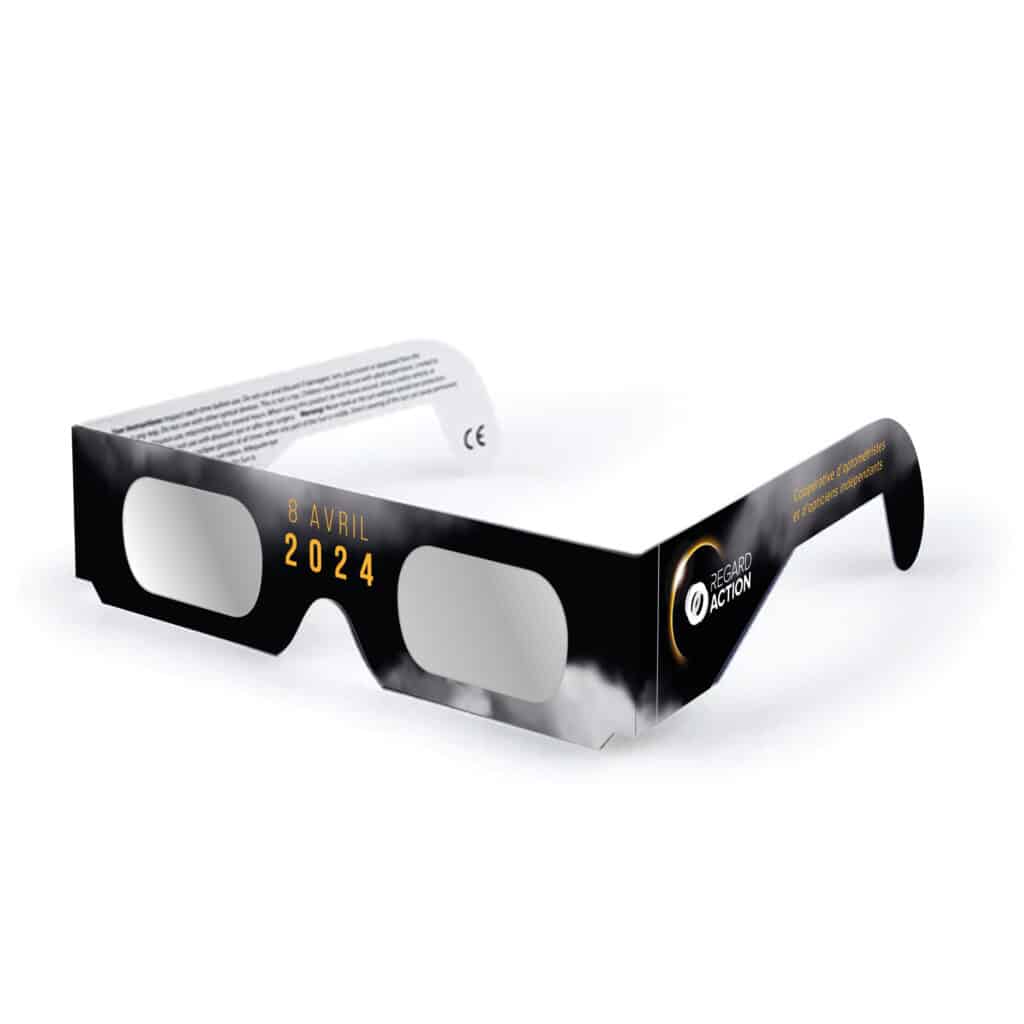 Regard Action lunettes pour l'éclipse solaire
