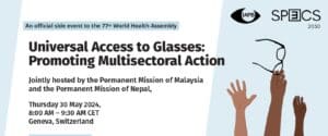 Universal Access to Glasses: Promoting Multisectoral Action
