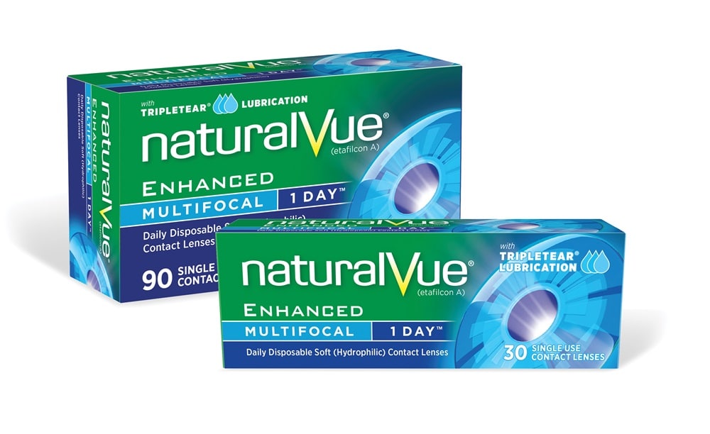 NaturalVue® Multifocal 1 Day Contact Lenses 