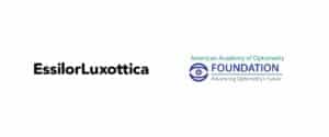 EssilorLuxottica American Academy of Optometry Foundation logos