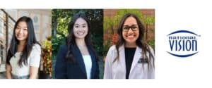 National Vision Three Optometry Students in 10th Annual Scholarship Program