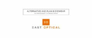 Plan B alternative logo and East Optical logo