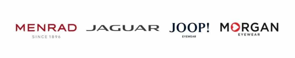 Design Eyewear Group menrad jaguar joop morgan logos