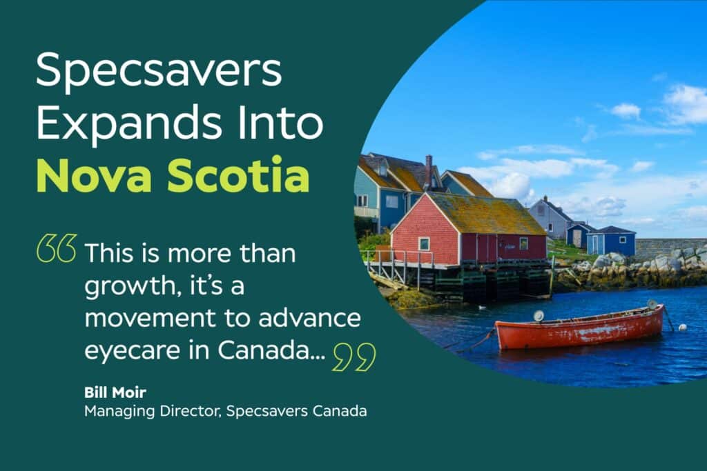 Specsavers Coast-to-Coast in Nova Scotia