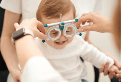 jenny baby getting exam