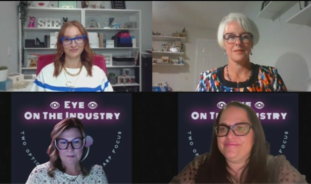Eye on the Industry podcast guests Rachil Hill and Sheena Taff