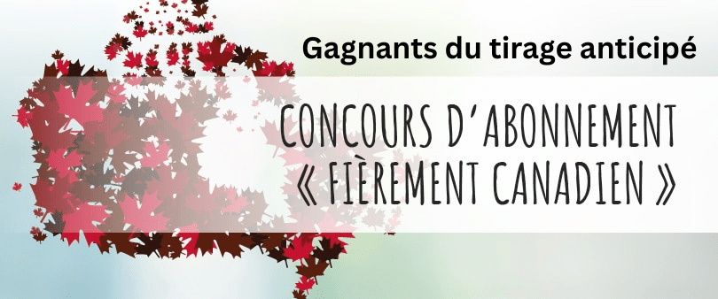 Gagnant(e)s du tirage anticipé