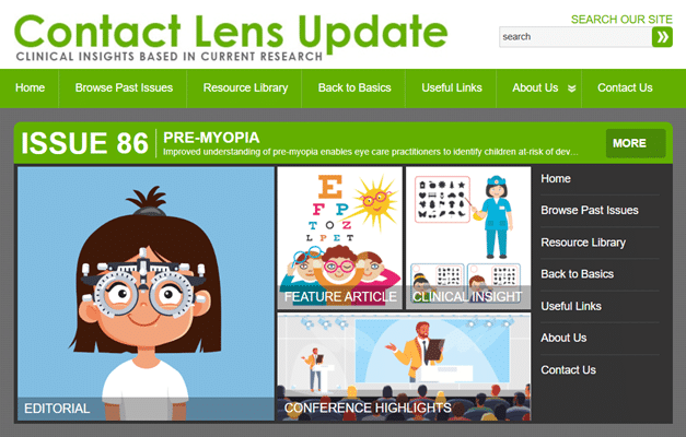 Contact Lens Update issue 86