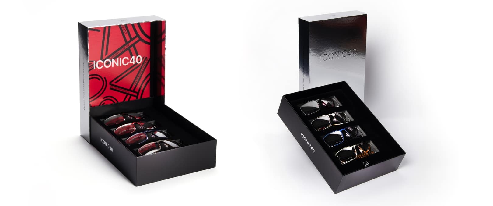 JF Rey Iconic 40 box with frames