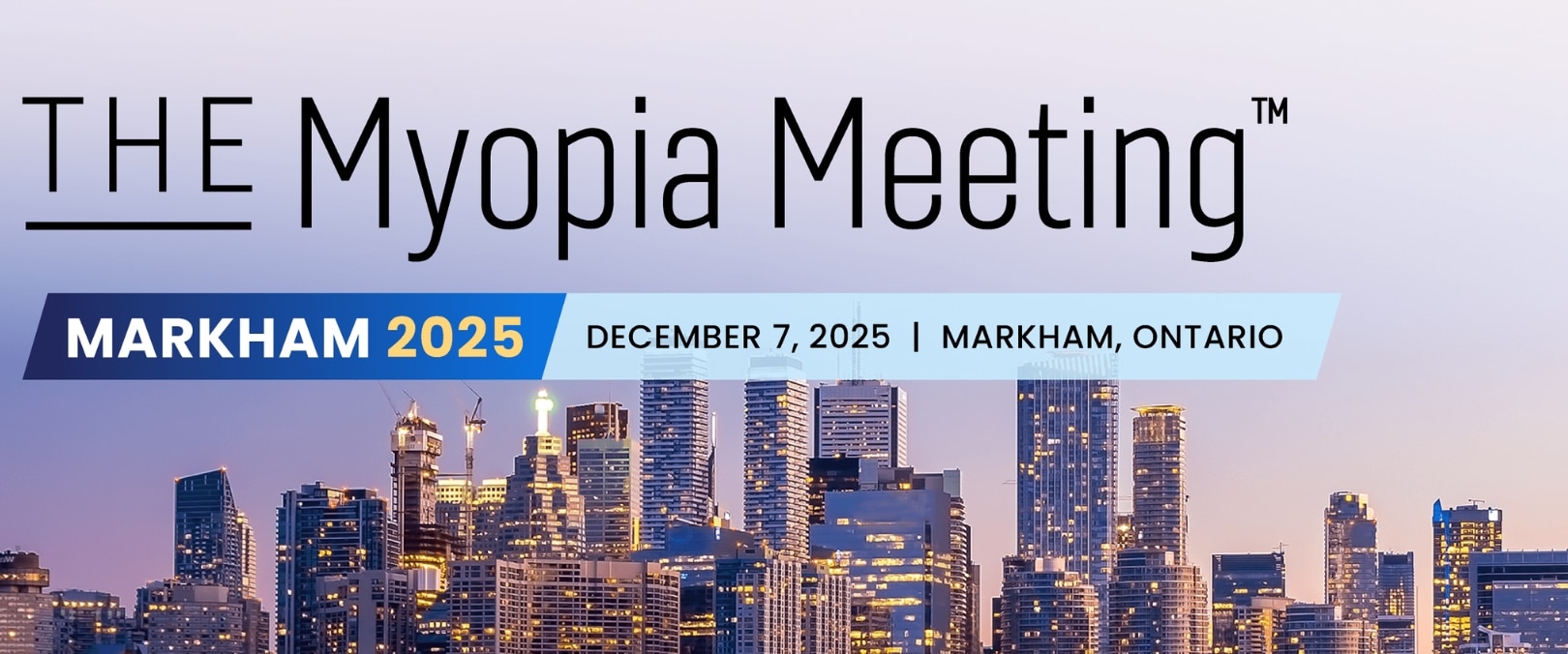 THE Myopia Meeting Markham 2025