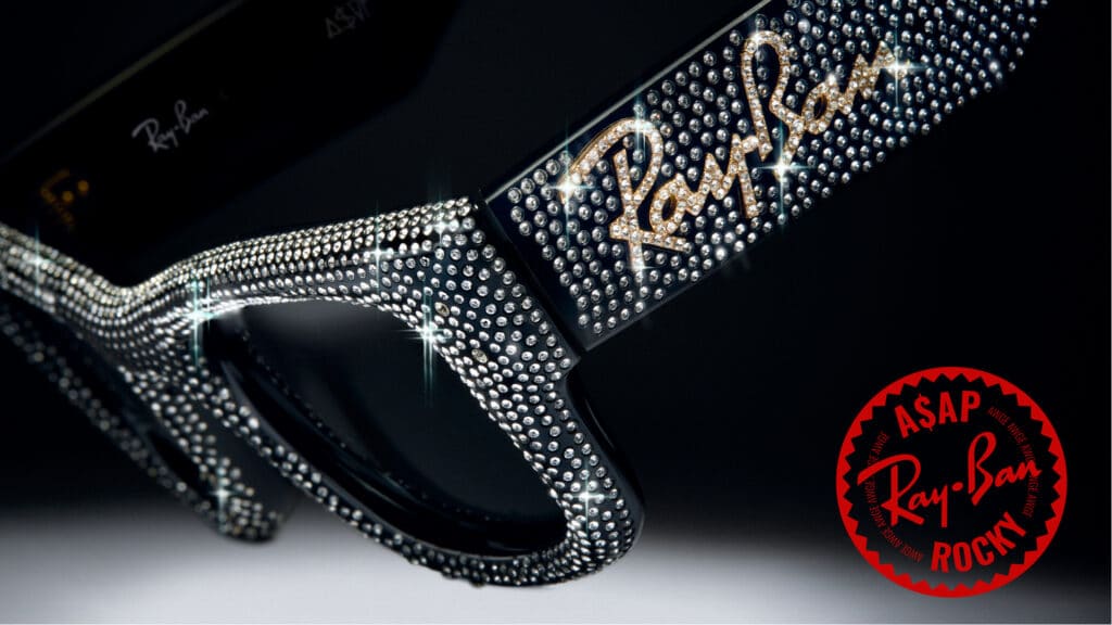 WAYFARER PUFFER CRYSTAL PAVÉ EDITION 0RB4940BP