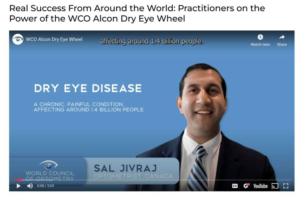 WCO Practitioners on Power of Dry Eye Wheel