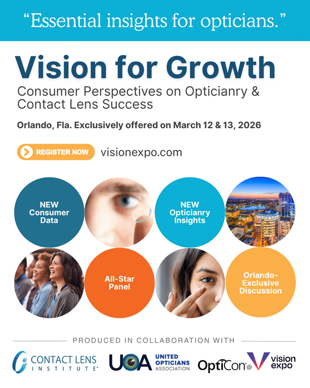 Essential insights for Opticians, Vision for Growth CLI