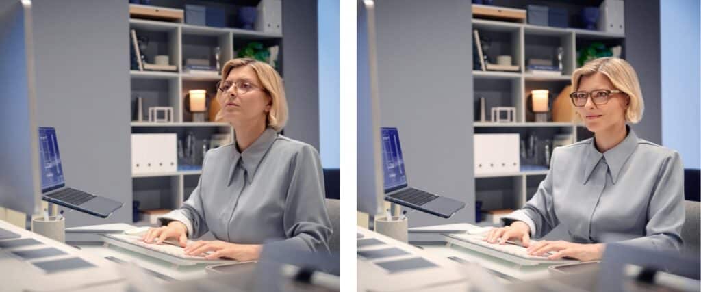 Essilor verre progessif standard et verre Varilux Immersia