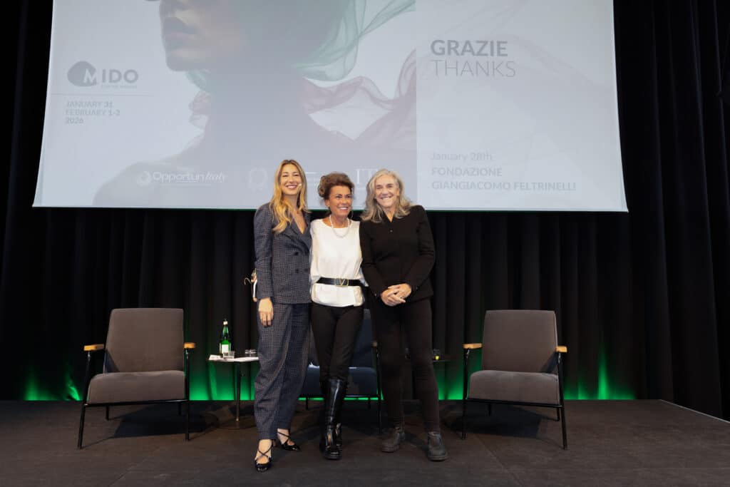 Mido 2026 Mia Ceran, Lorraine Berton, Giovanna Botteri