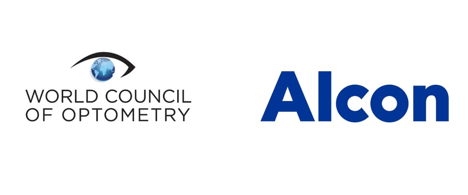 World Council of Optometry and Alcon logos 2026