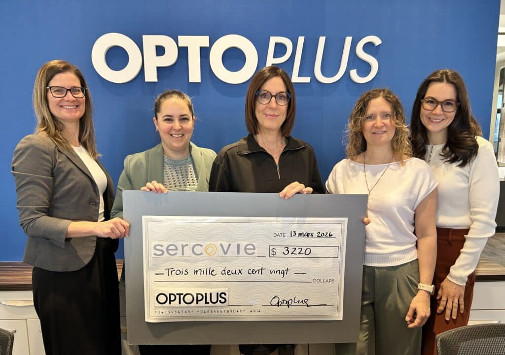 OPTOPLUS - Campagne d'entraide 2025 - Sherbrook.