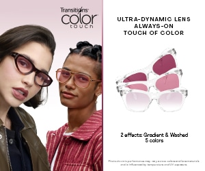 Transitions Color Touch ultra-dynamic lenses