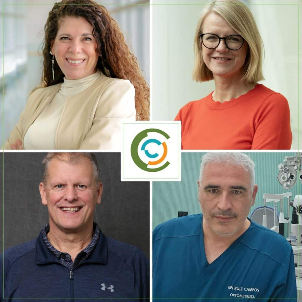 Contact Lens Update Issue 90 Authors (clockwise from top left): Daddi Fadel, Nicola Logan, Epifanio Ruiz Campos, and Jeffrey Walline