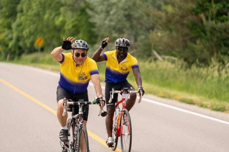 EyeRide 2026 two cyclists