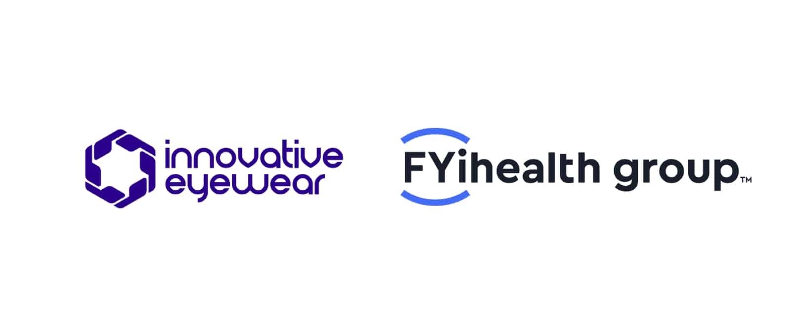 Innovative Eyewear FYihealth logos 2026