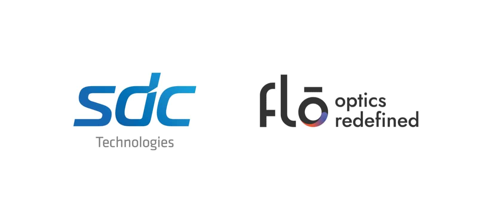 SDC Technologies flo optics logos