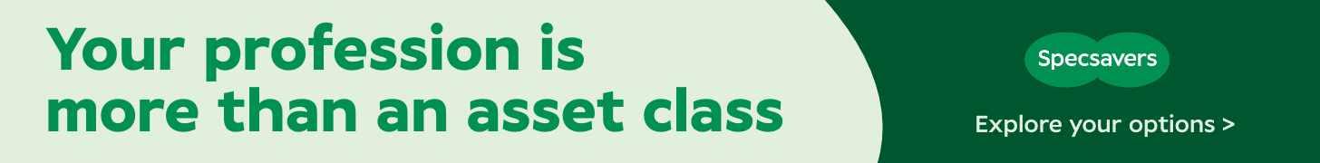 Specsavers Sept 2026 Your profession is more than an asset opt2 p1