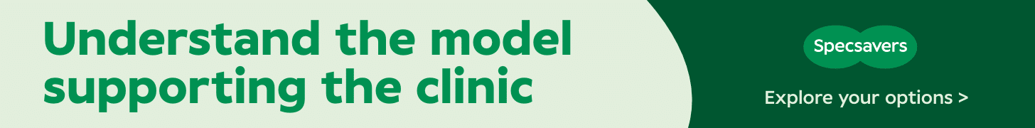 Specsavers sept 2026 understand the model opt1 p1
