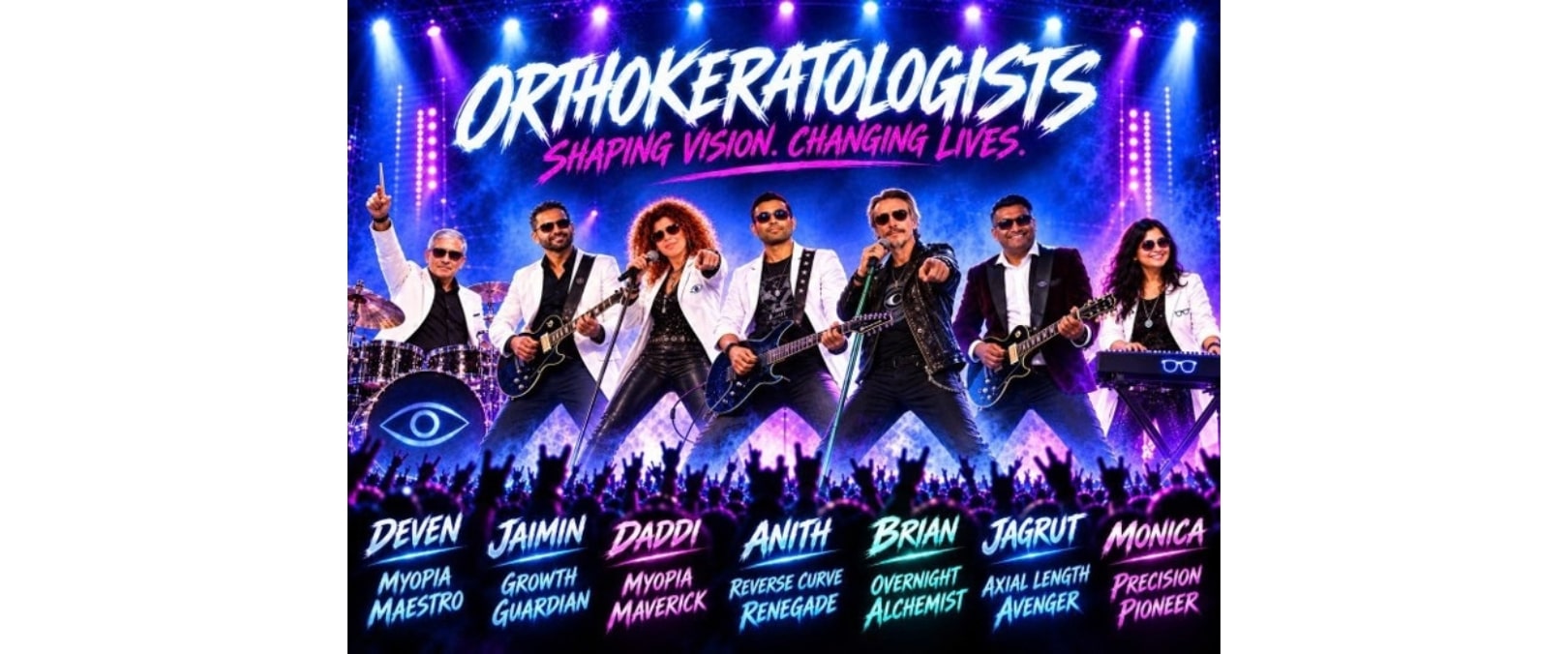 Orthokeratologists ROCKSTARS’ PRE-LAUNCH CAMPAIGN