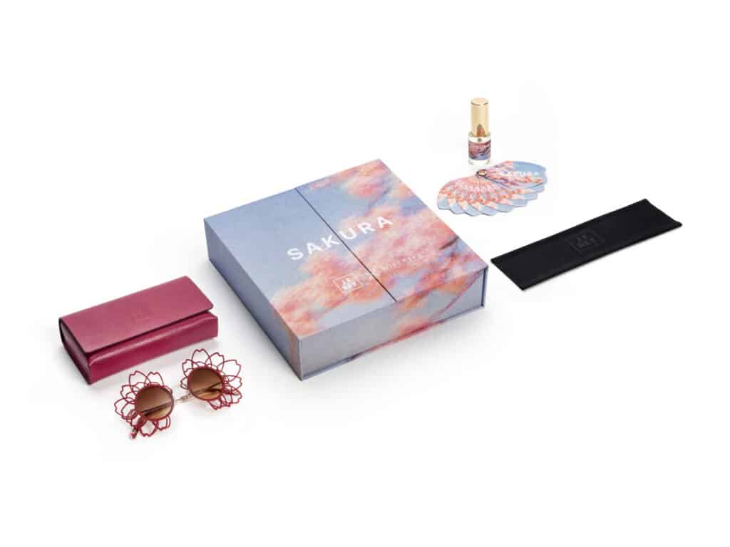 Packaging Sakura JF Rey X Robertet collab